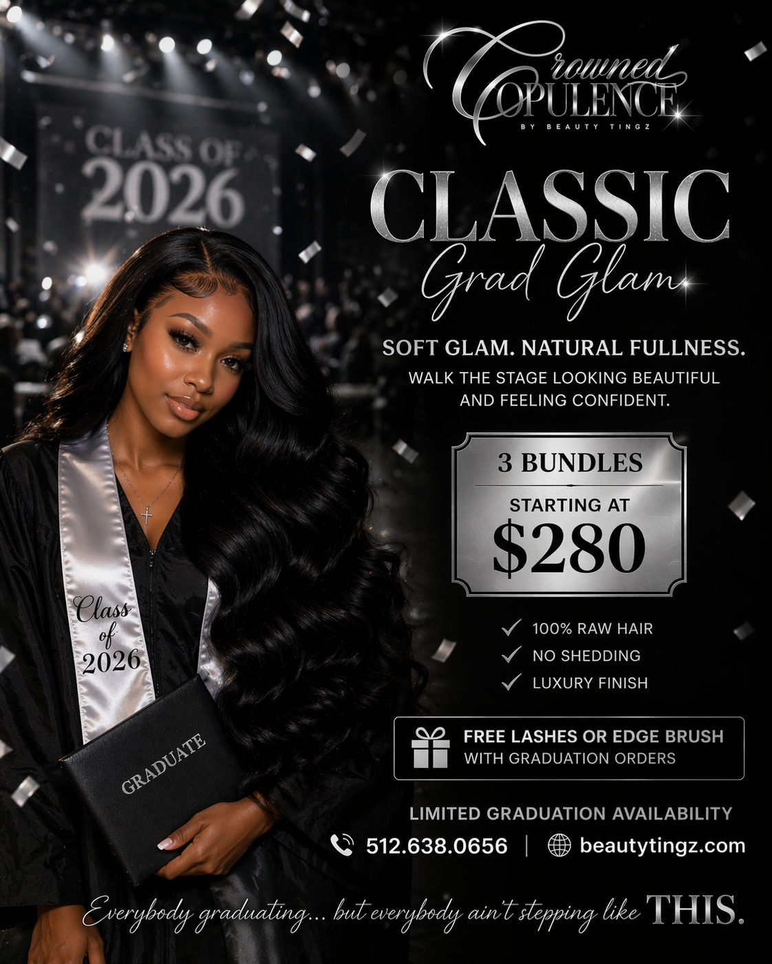 CLASSIC GRAD GLAM (3 BUNDLES)