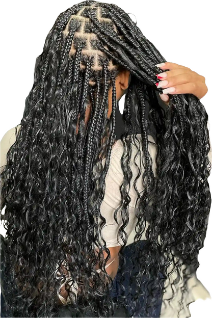 Deep Wave Braiding Bulk Hair